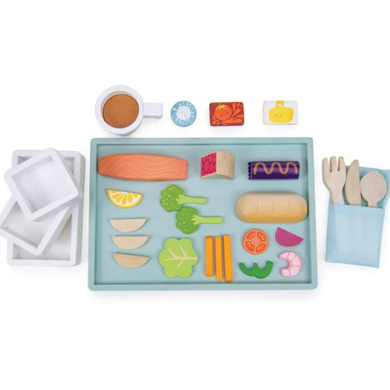Plateau repas en avion