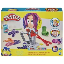 Play-doh salon de coiffure coiffeur créa