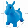 Poney sauteur gonflable bleu