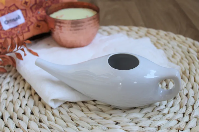 Pot neti en céramique