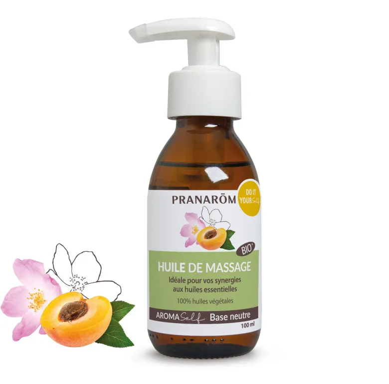 Pranarom - huile de massage - bio