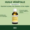 Pranarom - huile végétale de macadamia - bio