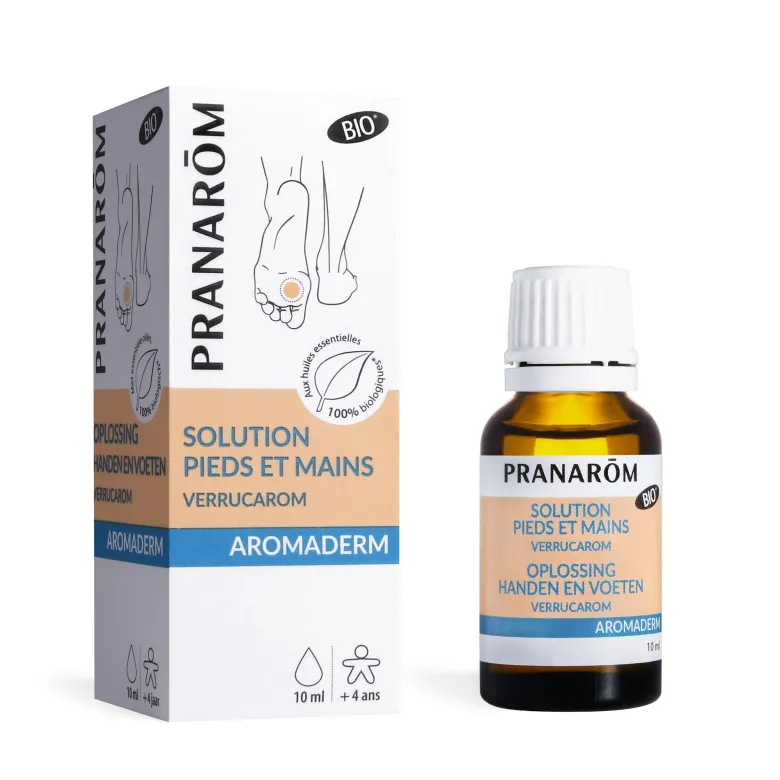 Pranarom - solution verrucarom pieds et mains - bio