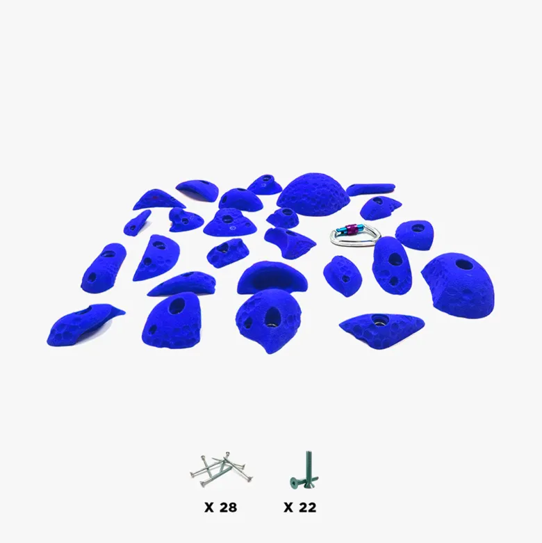 25 prises escalade - bubble