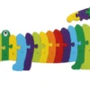 Puzzle abc crocodile