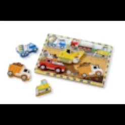 Puzzle engins de construction