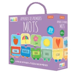 Puzzle & livre apprends tes premiers