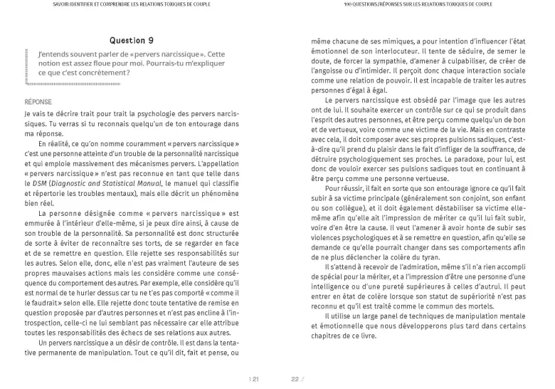 100 questions relations toxiques couple