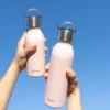 Qwetch bouteille isotherme active Rose