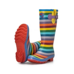 Rainbow wellies tall 36