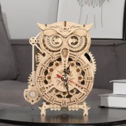 Rokrrobotime maquette 3d horloge hibo