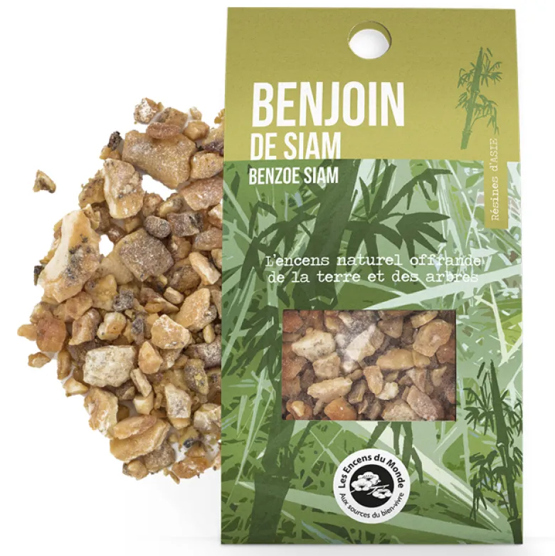 Résine à brûler benjoin vanillé