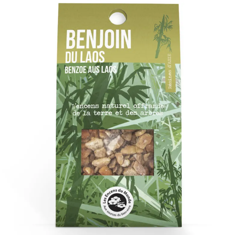 Résine à brûler benjoin vanillé