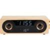 Réveil Classic Karlsson chargeur à induction enceinte Bluetooth température
