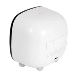 Réveil compact rechargeable 3 alarmes veilleuse température écran LED Naeo