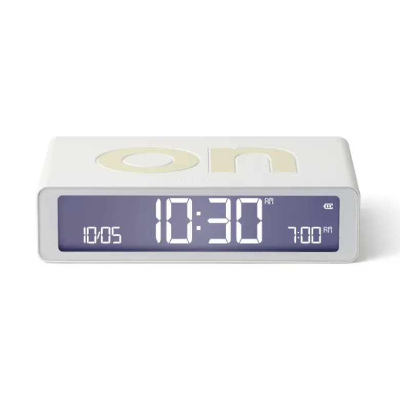 Réveil Flip Classic Lexon Blanc