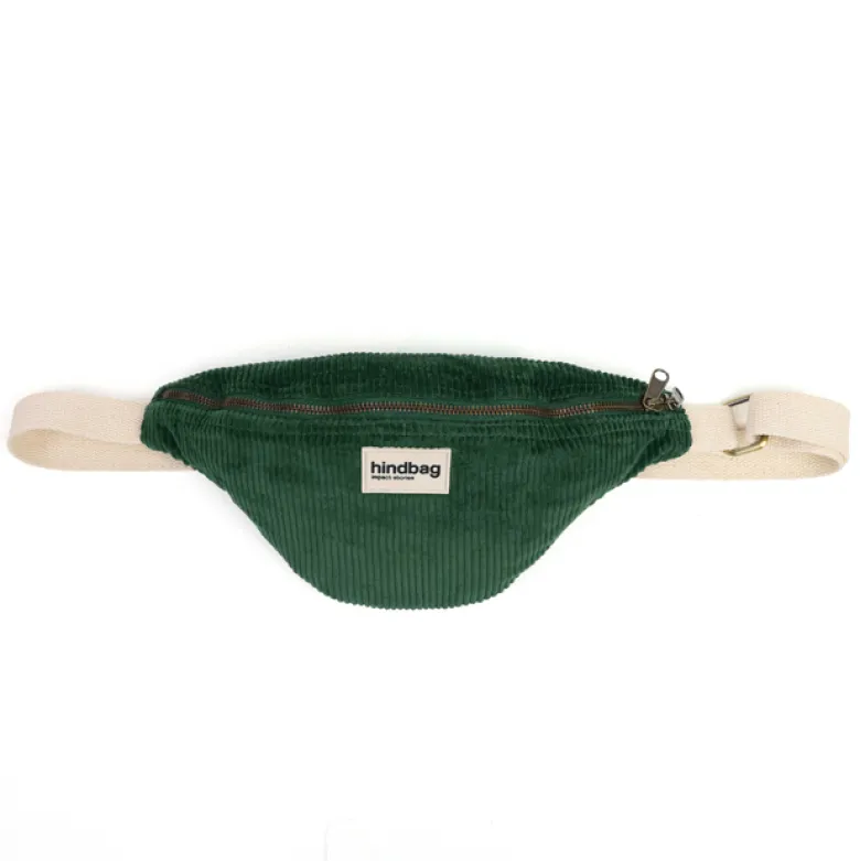 Sac banane velours bio Olivia Hindbag