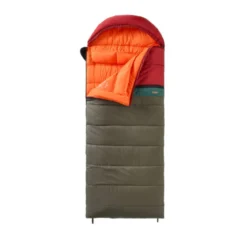 Sac de couchage 190 gris et rouge