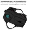 Sac de sport multifonction-noir Noir