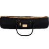 Sac de transport noir tapis yoga coton