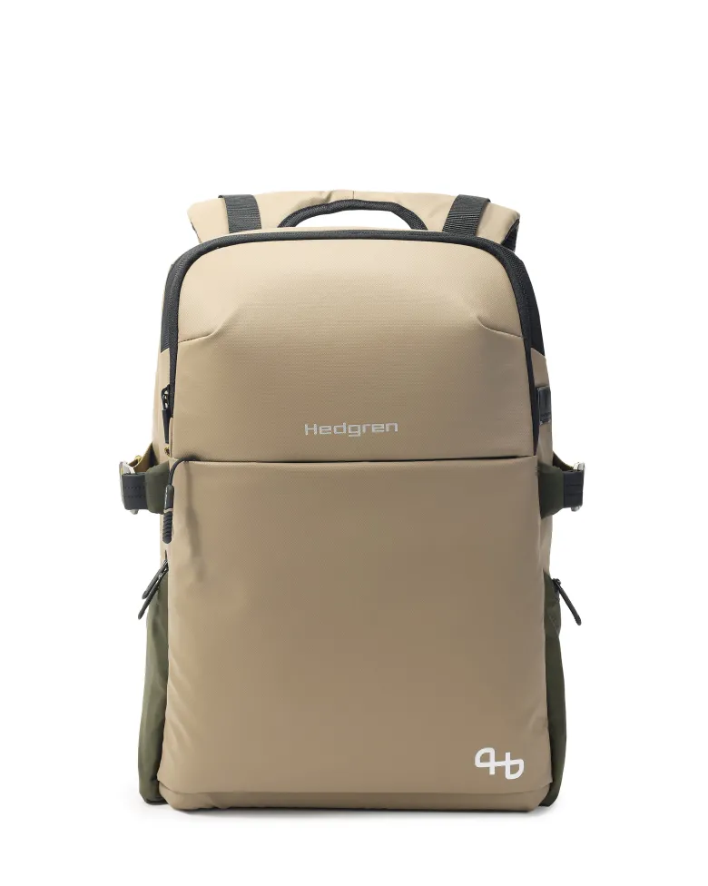 Sac à dos rfid rail Beige