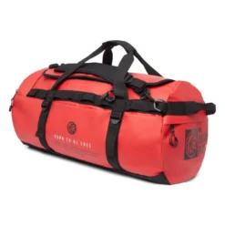 Sac à dos voyage 70l latitude rouge ergonomique résistant outdoor Rouge