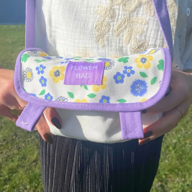 Sac explorateur fleurs