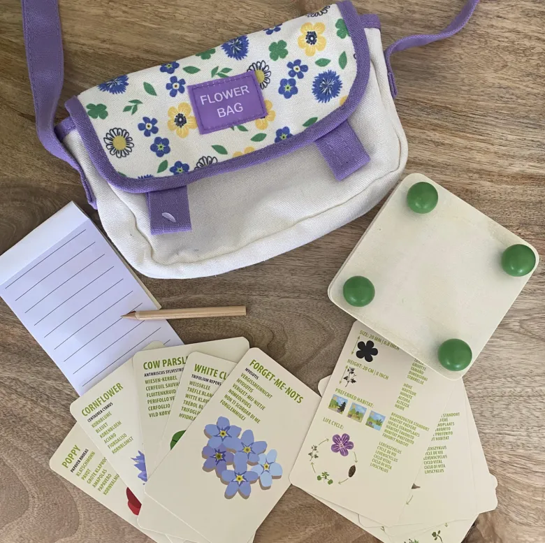 Sac explorateur fleurs