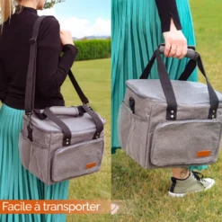 Sac isotherme 16 l - bleu