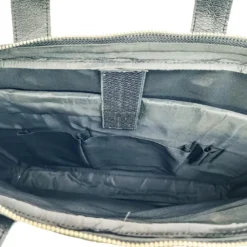 Sacoche ordi cuir graham noir