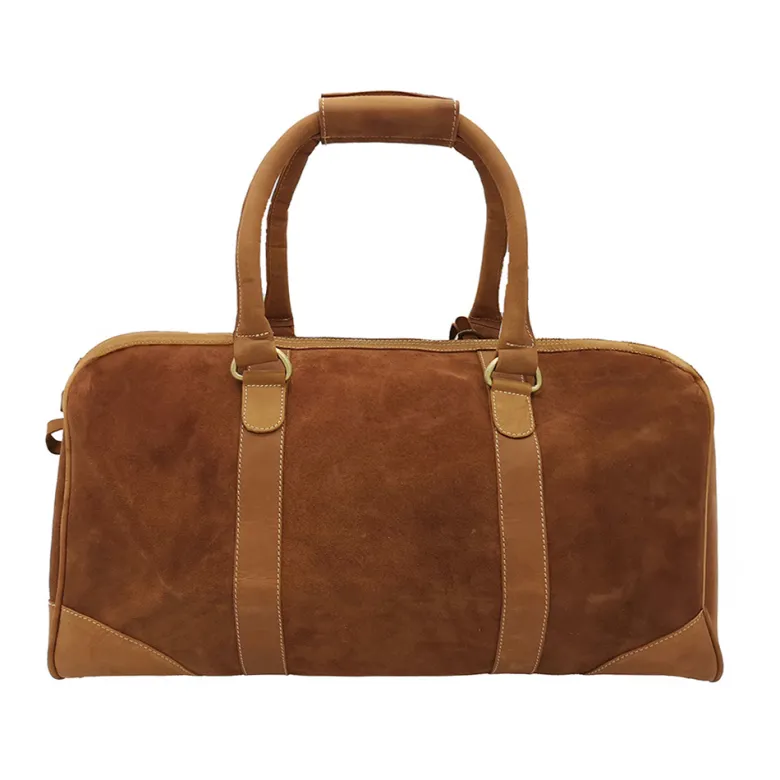 Sac weekend cuir sacha suède
