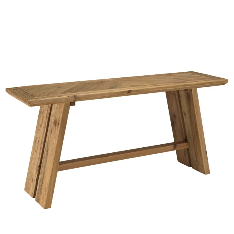 Sandy - console 160x45cm bois pin recyclé