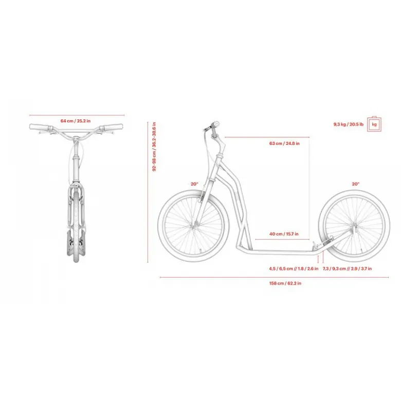 Scooter yedoo s2020 bleu 12403