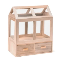 Serre d'intérieur en bois