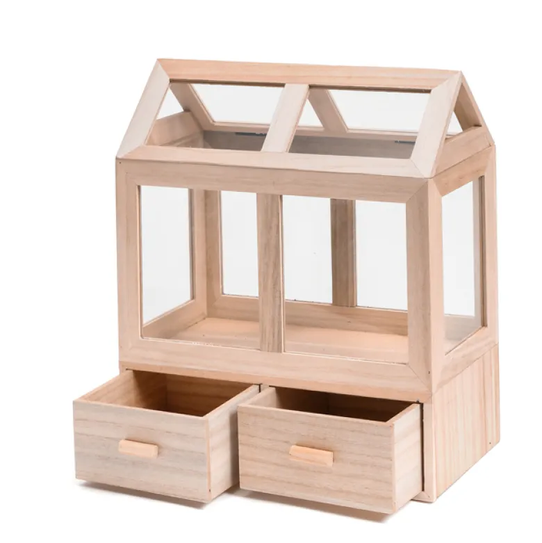 Serre d'intérieur en bois