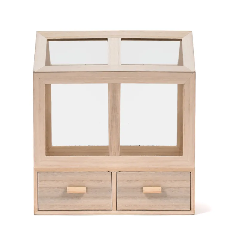 Serre d'intérieur en bois