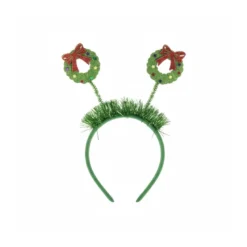 Serre-tete couronne de noel