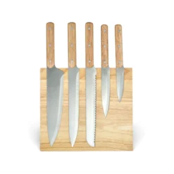 Set de 5 couteaux et support magnétique