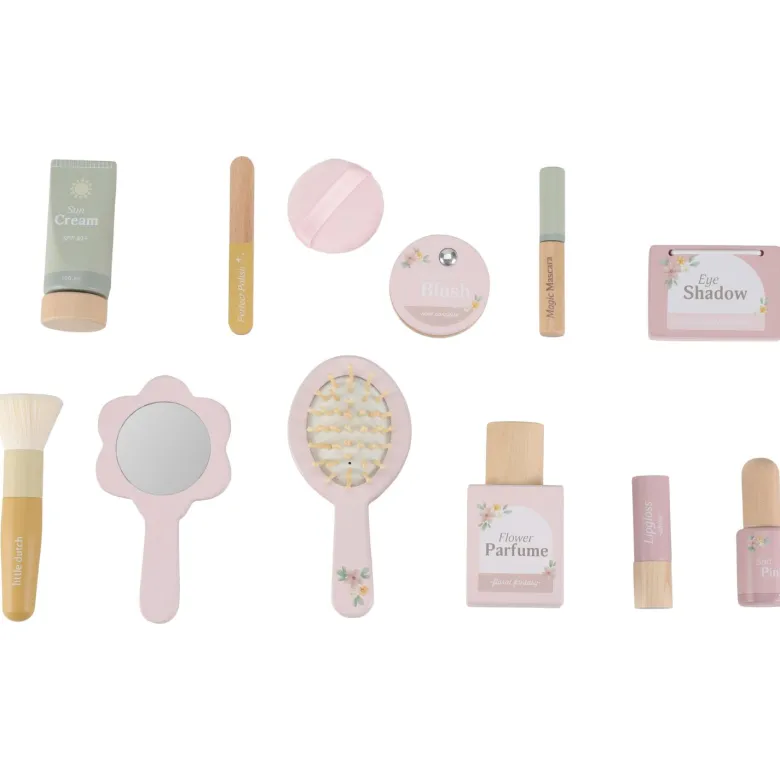 Set de maquillage en bois