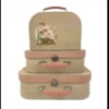 Set de 3 valises faon