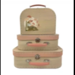 Set de 3 valises faon