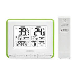 Station de temp, lune, alertes vert