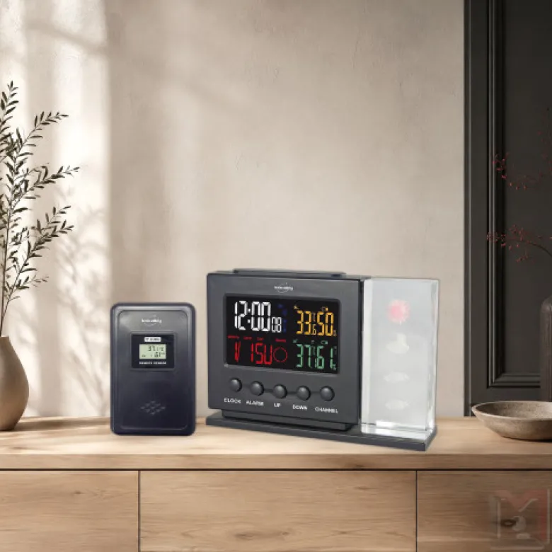 Station météo électronique avec écran en