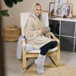Sweat à capuche, plaid