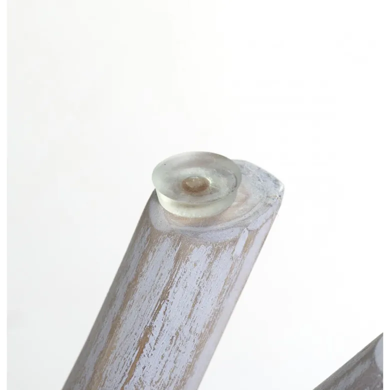 Table basse bois blanc - décoration