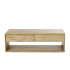 Table basse en bois de mindi