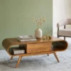 Table basse en bois de mindi