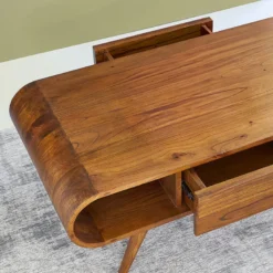 Table basse en bois de mindi
