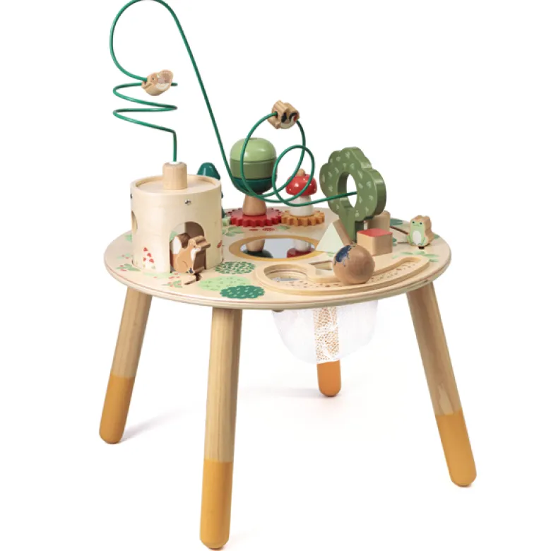 Table d'activités en bois