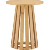 Table d'appoint ronde style scandinave liv